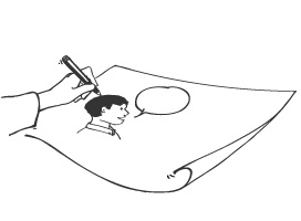 video dessinée, video scribing et animation sur tableau blanc avec une main qui dessine