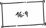 Création de video dessinée 16:9 youtube